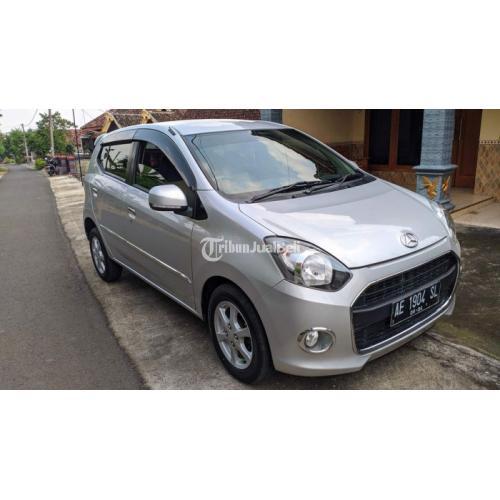 Mobil Daihatsu Ayla Tipe X 2014 Silver Second Manual Bagus Tinggal Pakai Surat Lengkap - Madiun