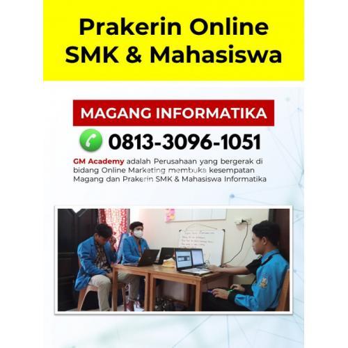 Info Magang Online SMK Jurusan Informatika Terdekat Kota Malang