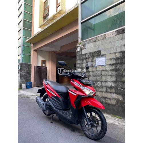 Motor Honda Vario 125 Tahun 2017 Bekas Warna Merah Pajak Jalan - Yogyakarta