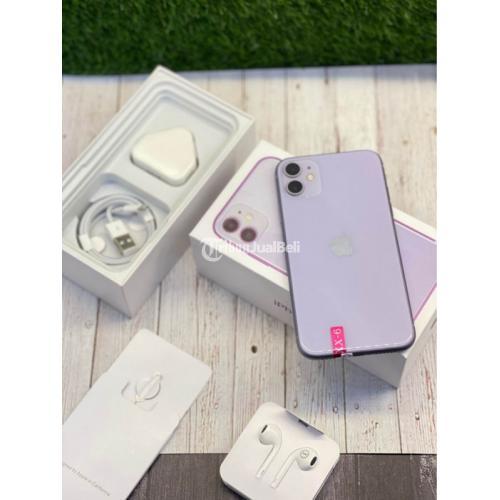 Hp Iphone 11 64GB Second Kondisi Lengkap Bergaransi Siap Pakai - Jepara