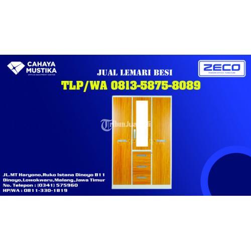 lemari gantung baju gamis kaca