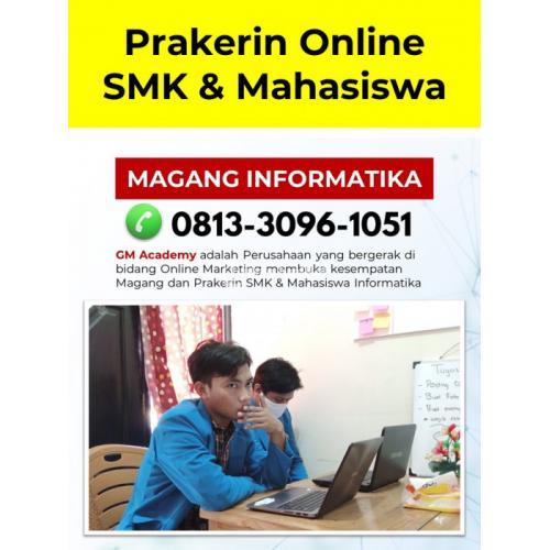 Magang Online SMK Jurusan Teknik Komputer Terdekat Kota Malang