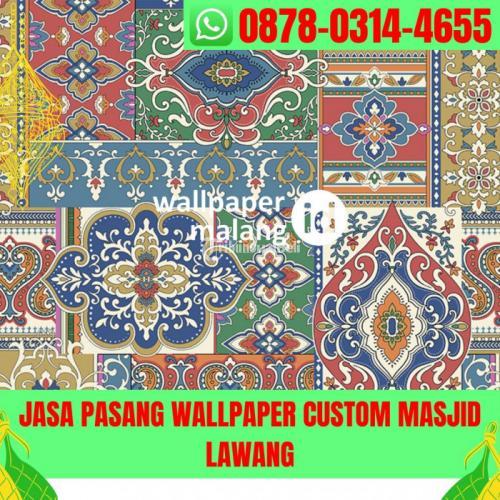 JASA PASANG WALLPAPER CUSTOM MASJID LAWANG