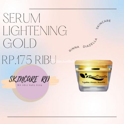 Produk Skin Care lightening gold jelly Rinna Diazella 100% ASLI,Free Ongkir Wilayah Bekasi Selatan