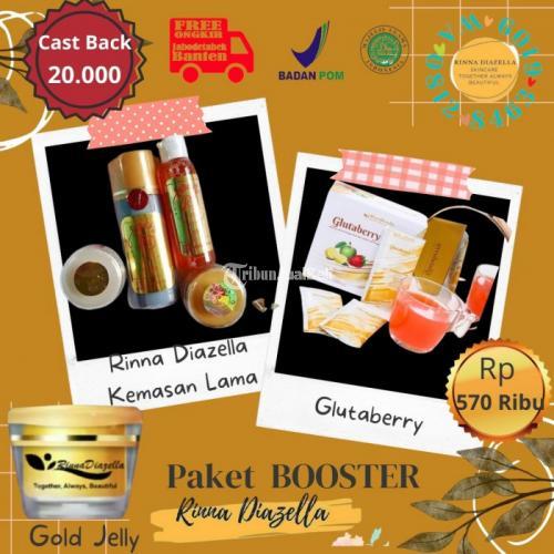Skincare lightening gold jelly Rinna Diazella 100% Original,Free Ongkir Wilayah Karawang