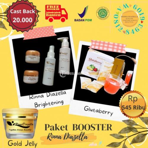 Produk Skincare lightening gold jelly Rinna Diazella 100% ASLI,Gratis Ongkir Wilayah Jkt Pusat