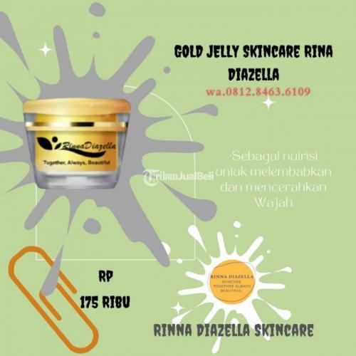 Produk lightening gold jelly Rinna Diazella 100% ASLI,Gratis Ongkir Wilayah Rawalumbu