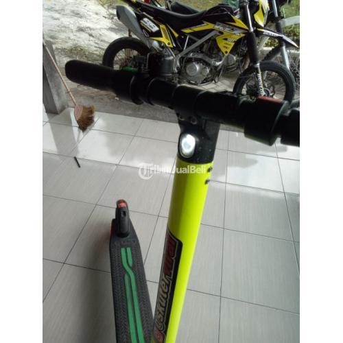 Skuter Listrik Ninebot Segway Es4 Hijau Second Normal Aman - Sleman