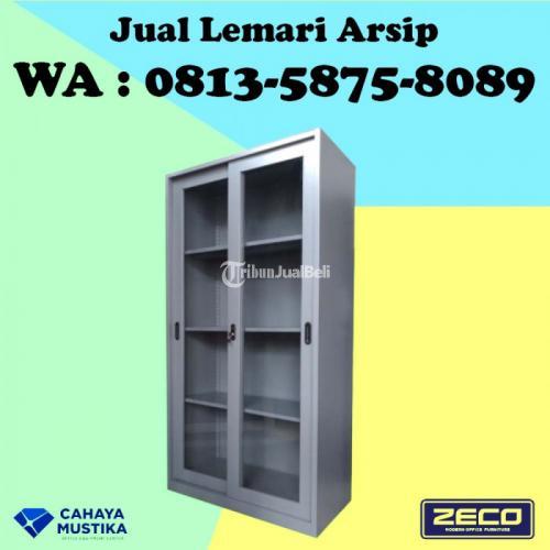 Almari Arsip Kaca 2 Pintu