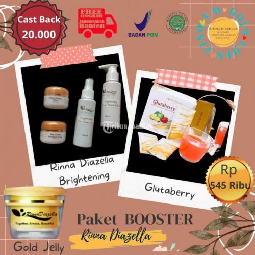 lightening gold jelly Rinna Diazella 100% ASLI, Cast Back 10 Ribu,Gratis Ongkir Wilayah Jakart Pusat