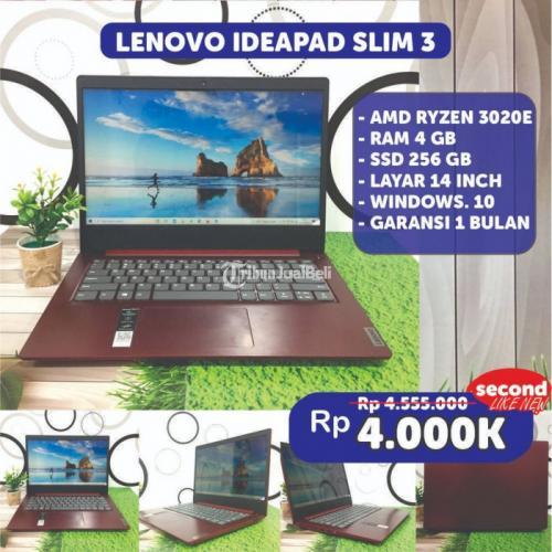 Laptop Lenovo Ideapad Slim AMD Ryzen Ram SSD 256 GB 14 Inch