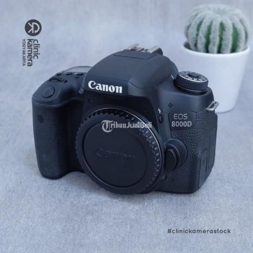 Kamera Canon 8000D Body Only Bekas Seperti Baru Bergaransi Siap Pakai - Sleman