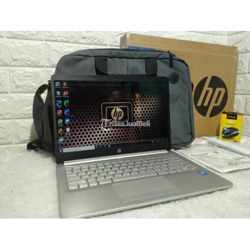Laptop HP 14S Bekas Seperti Baru RAM 4GB Garansi Resmi Normal - Ngawi