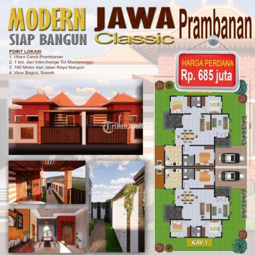 Rumah Joglo Limasan Murah di Utara Prambanan dekat Tol