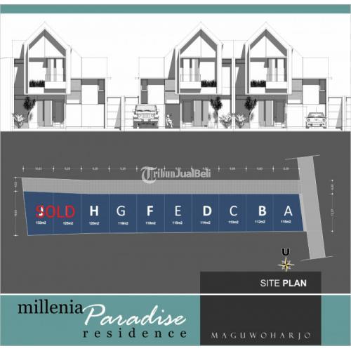 Rumah Minimalis 2 Lantai Di Jogja 870 Jutaan