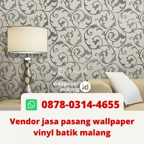 Vendor jasa pasang wallpaper vinyl batik malang