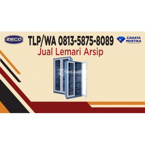 Harga Lemari Arsip Besi Zeco Pintu Geser Kaca Malang