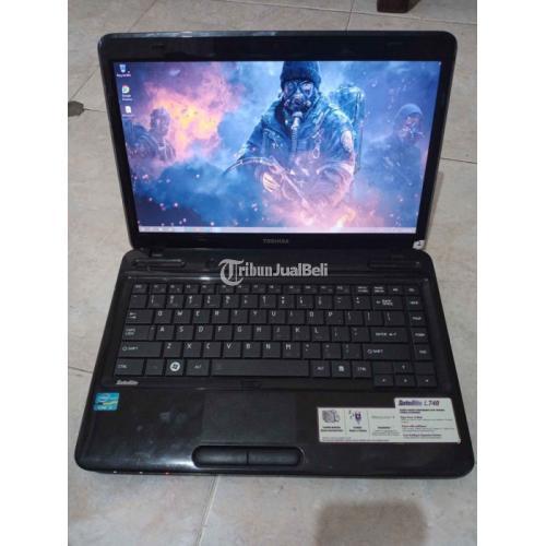 Laptop Toshiba Satelit L740 Bekas RAM 4GB Kondisi Normal Siap Pakai - Surabaya