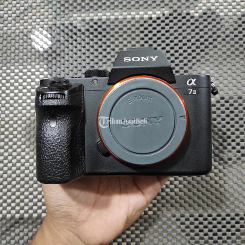 Kamera Mirrorless Sony A7 Mark II Fullset Mulus Bekas Normal Sensor