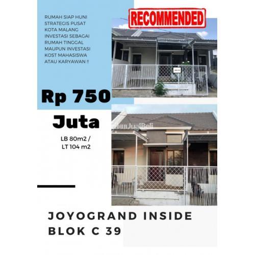 Rumah Second Murah Di Malang Dekat Dinoyo