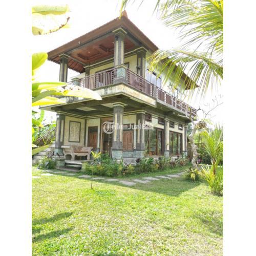 BUC VILLA LANTAI 2 PEMANDANGAN SAWAH DI KELIKI UBUD
