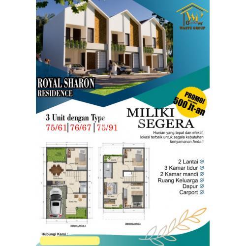 Cluster 2 Lantai Akses Strategis Jalan Utama Magelang Dekat Pasar Kranggan