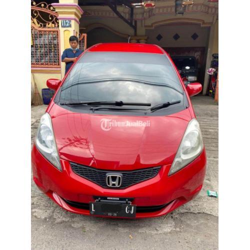 Mobil Honda Jazz Tahun 2009 Bekas Manual Surat Lengkap Warna Merah - Surabaya