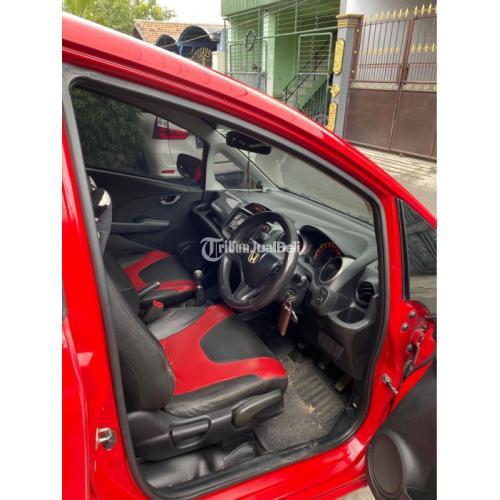 Mobil Honda Jazz Tahun 2009 Bekas Manual Surat Lengkap Warna Merah - Surabaya