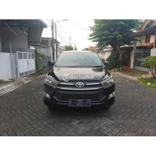 Mobil Toyota Kijang Innova Tahun 2017 Bekas Warna Hitam Siap Pakai - Surabaya