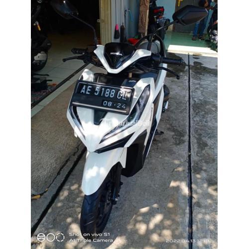 Motor Honda Vario Tahun 2019 Bekas Warna Putih Kondisi Mulus Terawat - Madiun