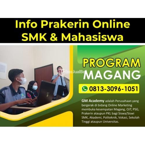 Info Magang Online SMK Jurusan Informatika Terdekat Kota Malang