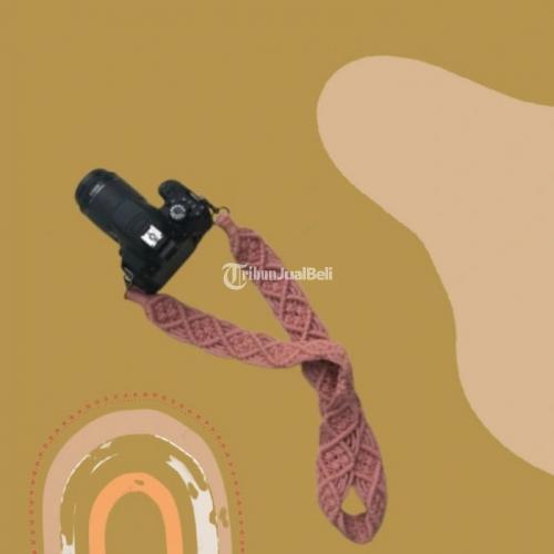 Macrame Camera Strap (Tali Kamera Macrame) Handmade - Tasikmalaya