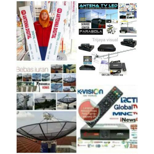 Agen pasang parabola Venus dan antena TV Setu Serpong Pamulang Tangerang Selatan