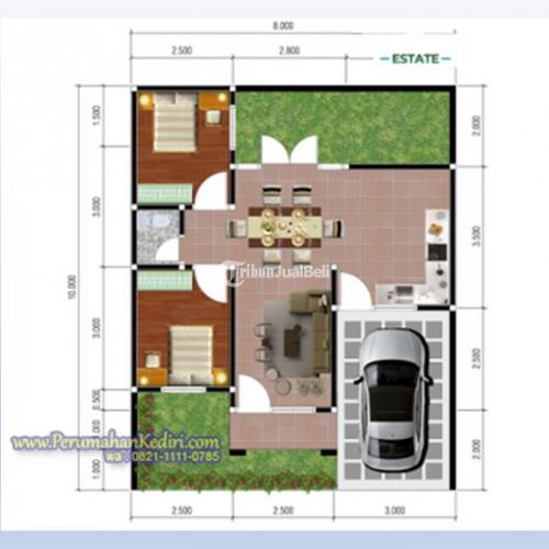 Rumah Nol DP di Kediri Free Semua Biaya