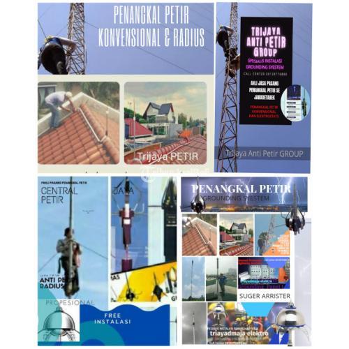 Agen pusat ahli jasa Pasang Penangkal petir jakarta Timur di Jakarta Barat, Trijaya elektr