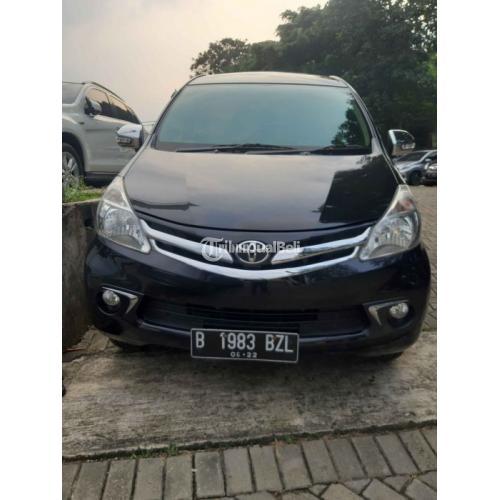 Mobil Toyota Avanza G 2012 Hitam Second Surat Lengkap Pajak Hidup Terawat - Depok