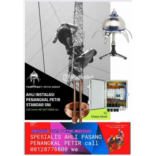 Agen toko ahli pasang antena TV parabola dan penangkal petir Citeureup