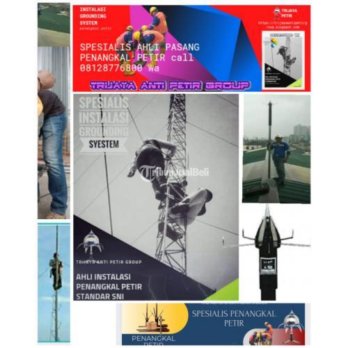 Agen toko ahli pasang antena TV parabola dan penangkal petir Citeureup