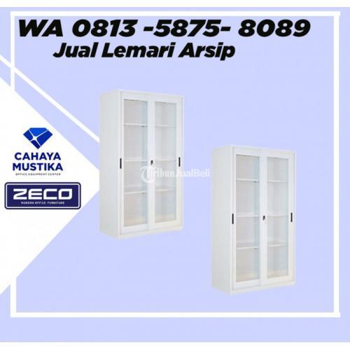 Harga Almari Arsip Zeco Pintu Kaca Geser Gresik