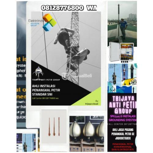 Pasang Penangkal Petir Jabodetabek Ahli jasa Pasang instalasi Penangkal Petir kerawang