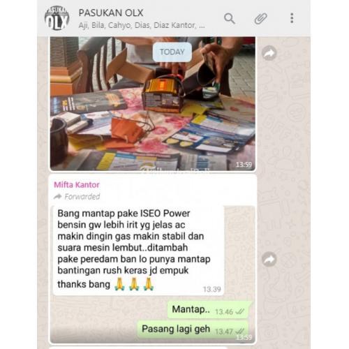 JANGANKAN Mobil LOYO yng BOROS BBM pun PASANG ISEO POWER BISA dan TERBUKTI MANFAATNYA!!