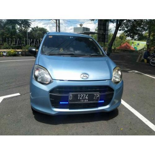 Mobil Daihatsu Ayla Tahun 2013 Bekas Surat Lengkap Warna Biru Harga Nego - Madiun