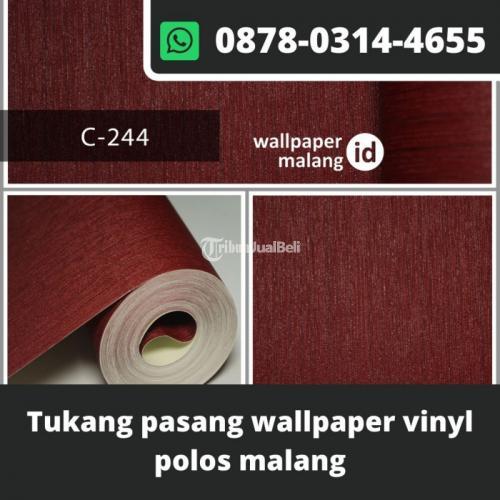 Tukang pasang wallpaper vinyl polos malang
