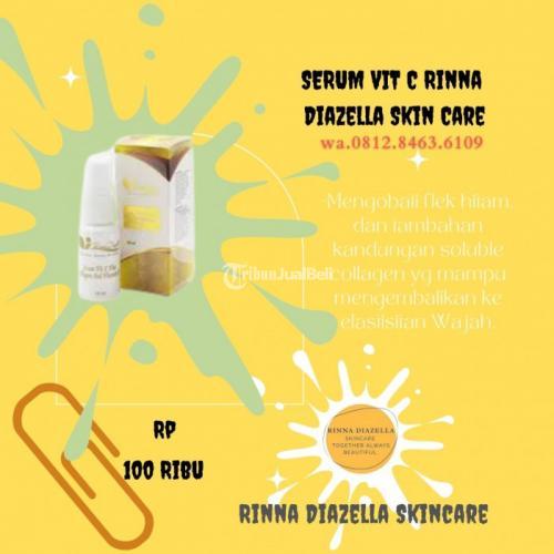 serum Vit c rinna diazella untuk Flek Hitam Di wajah,Cast Back 10 Rb
