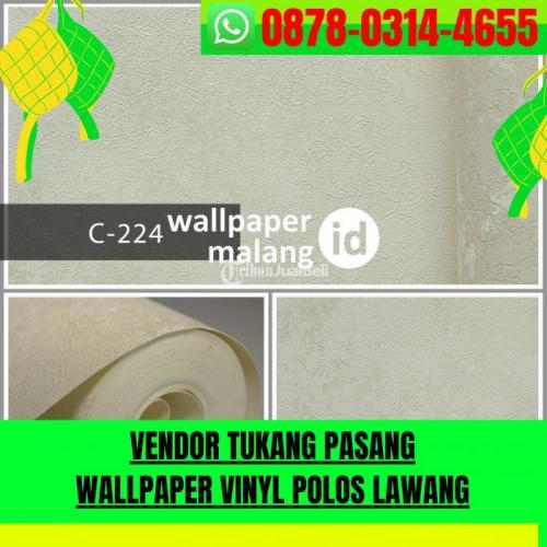 VENDOR TUKANG PASANG WALLPAPER VINYL POLOS LAWANG