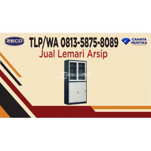 Harga Almari Arsip Zeco Pintu Sliding Kaca Gresik