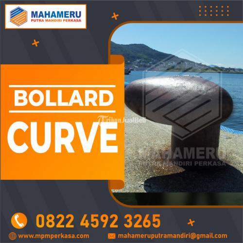 Bollard Type Curve Cap.70 Ton - Curve Harbour Bollard 70 T Pulau Sebuku, Kalimantan Selatan