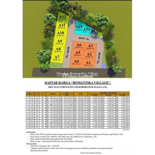 Rumah Dekat Candi Borobudur Magelang Cocok Untuk Homestay Kawasan Wisata