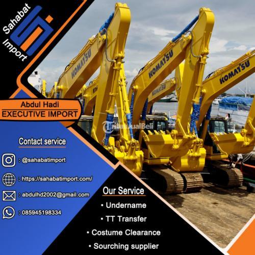 Jasa import alat berat | Sahabat import | 085945198334