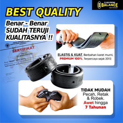 Bebaskan Mobil dari Kendala Amblas Saat Mudik Full Muatan dengan Spring Buffer BALANCE